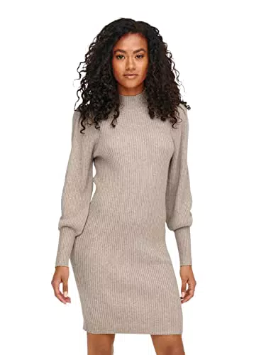 ONLY Onlkatia Vestito Lungo in Maglia