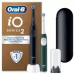 Oral-B iO 2 DUO Spazzolino Elettrico Oral B, Nero e Verde
