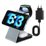 Ossky Caricabatterie wireless magnetico, Caricatore wireless 3 in 1