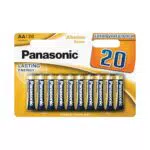 Panasonic, Alkaline Power, AA batterie alcaline, confezione da 20