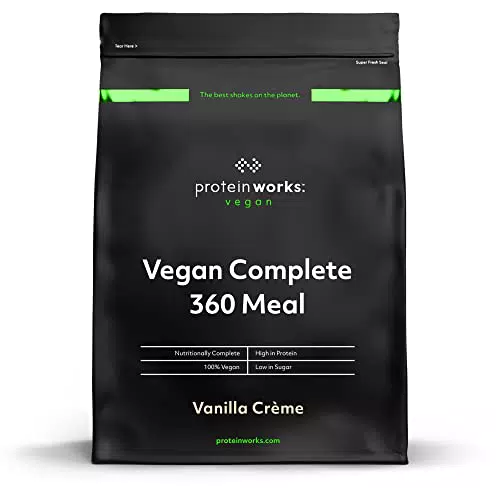 Pasto Completo 360 - Pasto Completo Equilibrato - 100% Vegano - Pasto Rapido e Conveniente - THE PROTEIN WORKS - Crema alla Vaniglia - 2kg