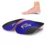 PCSsole's 3/4 Solette Ortopediche Plantari per Arco Alto，Solette Scarpe Antinfortunistiche per Fascite Plantare