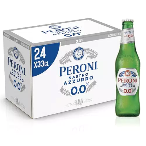 Peroni Nastro Azzurro 0.0 Birra Analcolica Premium Lager