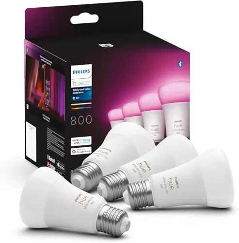 Philips Hue White and Color Ambiance Lampadina Smart Led
