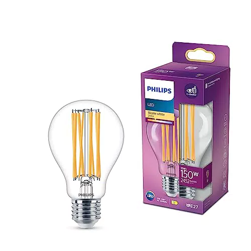 Philips LED Lampadina a Filamento, Equivalente A 150W