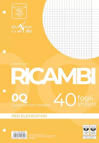 Pigna 00629030Q, Ricambio non rinforzato, Rigatura 0Q
