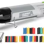 Pistola ad Aria Calda - Huepar Tools Mini Pistola Termica Elettrica 350W Riscaldamento Rapido con 2 Impostazioni di Temperatura per Goffratura Artigianale