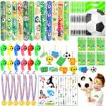 PIWOSGOL Calcio Festa Compleanno Bambini, 74 Pcs Calcio Pinata Compleanno Ragazzo