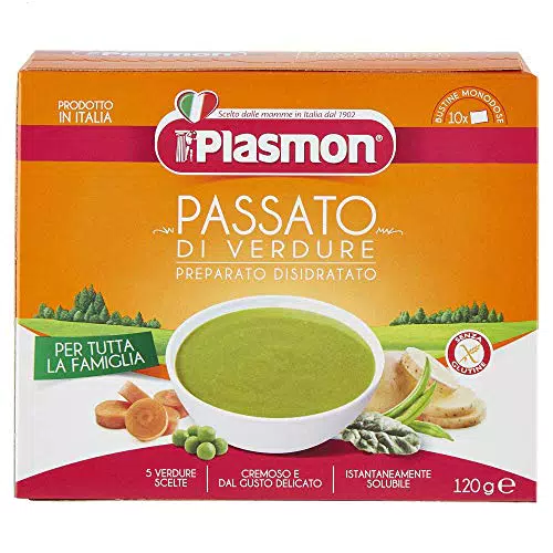 Plasmon Passato Preparato Disidratato 120g Box per tutta la famiglia