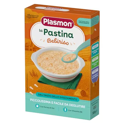 Plasmon Pastina Bebiriso 12x300g, dall'Inizio dello Svezzamento