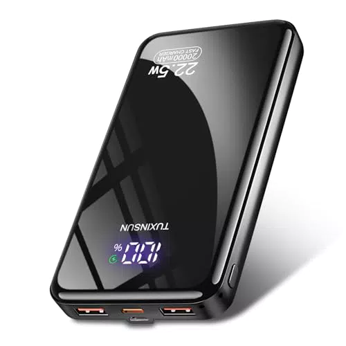 Power Bank 20000mAh PD3.0 QC4.0 22, 5W Powerbank Ricarica Rapida