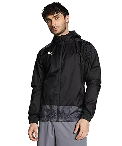 Puma Teamgoal 23 Training Rain, Giacca Uomo, Nero Black/Asphalt