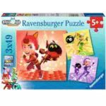 Ravensburger - Puzzle Petronix Defenders, Idea Regalo per Bambini 5+ Anni