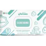 Record salviette igienizzanti umide per Cani e Gatti. Salviette Cane salviette Gatto. Confezione 40 Pezzi. Salviettine per Animali per Pelo Zampe Muso ed Occhi. Rispettano Cute e PH Aroma Clorexidina