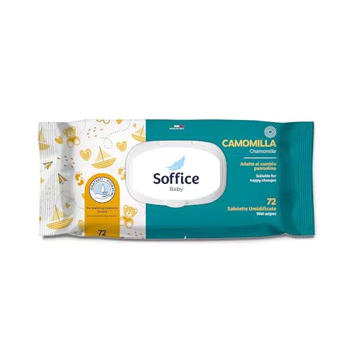 Salviette Umidificate per Neonati: Baby Wipes 72 pz Pop-Up alla Camomilla - Accessori e Prodotti per l'Igiene del Neonato