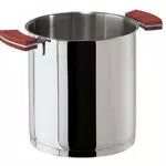 Sambonet 12'O'Clock Red Pentola Ø 16 cm, Acciaio Inox 18/10