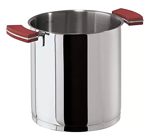 Sambonet 12'O'Clock Red Pentola Ø 16 cm, Acciaio Inox 18/10