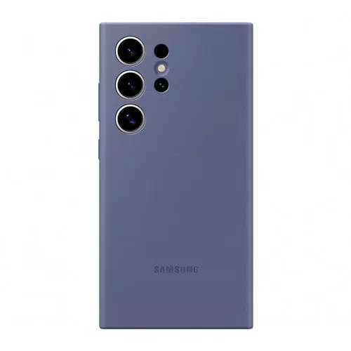 Samsung Silicone Case cover morbida colorata per Galaxy S24 Ultra