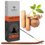 Sandalo Simply Vedic Agarbatti 250 grammi, Dura 45 minuti