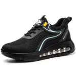 Scarpe Leggere Antinfortunistica Uomo 37 Scarpe Antinfortunistiche Cucina Anti-Foratura Scarpe Antinfortunistiche Scarpe da Trekking Argento