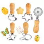 Set di Formine per Ravioli, MXTIMWAN Stampo Ravioli in Acciaio Inox 5 Pezzi