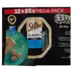Sheba Classics Patè Selezione del Mare Cibo Umido per Gatti