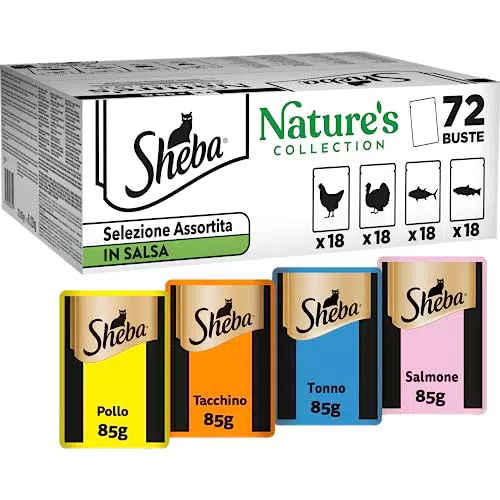 Sheba Nature’s Collection Selezione Assortita in Salsa