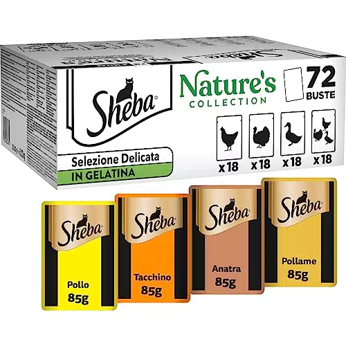 Sheba Nature’s Collection Selezione Delicata in Gelatina