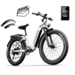 Sheng-milo E Bike, MX06 Bici Elettrica, 26×3.0 Fat Tire