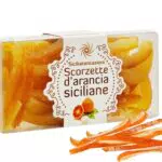 Sicilia Bedda - Scorzette d'Arancia Siciliane - Elegante Confezione da 160 Grammi