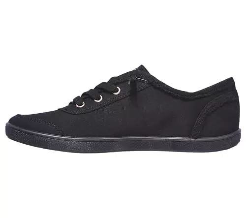 Skechers Bobs B Cute, Scarpe da ginnastica Donna, Black Canvas Trim
