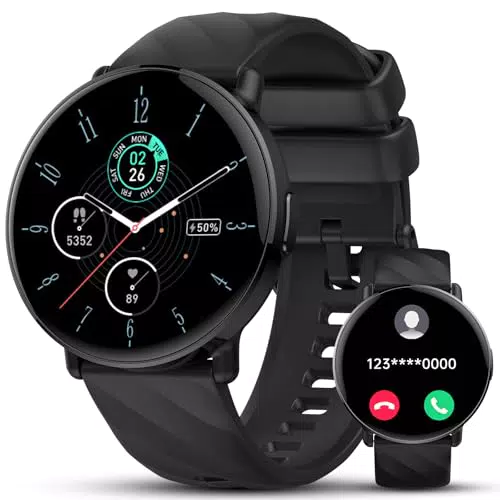 Smartwatch Uomo Donna con Funzione di Chiamata Bluetooth