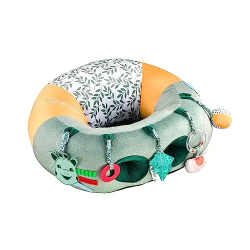 Sophie la Girafe - Seggiolino & gioco Sophie la giraffa - Giocattolo per la prima infanzia - tante attività per risvegliare i 5 sensi del bambino - Dai 3 mesi in su
