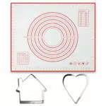 SPIANATUTTO - Nuova Spianatoia per Impastare Silicone 60 x 50 cm
