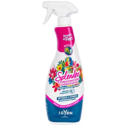 SPLENDEO - Il Profumatore Igienizzante - Bouquet di Fiori - 750 ml