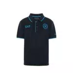 SSC Napoli Polo Rappresentanza Bambino Blu, EA7, Prodotto Ufficiale