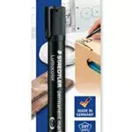 Staedtler Lumocolor - Pennarello Indelebile Nero Ricaricabile