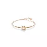 Swarovski Bracciale rigido Dextera, Taglio Round, Bianco