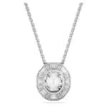 Swarovski Mesmera Collana Pendente, con Zirconia Swarovski a Taglio Ottagonale