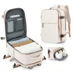 SZLX Zaino Ryanair 40x20x25 Bagaglio a Mano Easyjet Donna Zaino da Viaggio Aereo Borse da Cabina Impermeabile Uomo Adatto a PC da 14 pollici Travel Backpack per Sportivo Trekking