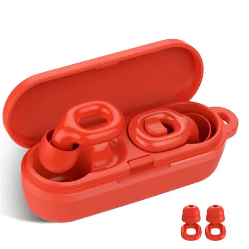 Tappi per le Orecchie - Tappi per le Orecchie in Silicone Morbido con Riduzione del Rumore da 35 dB con 7 Inserti Auricolari