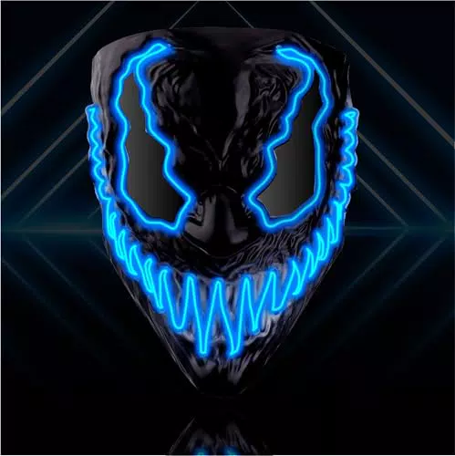 TK Gruppe Timo Klingler Maschera LED Premium controllabile come da Venobat