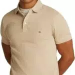 Tommy Hilfiger 1985 Slim Polo Uomo, Kaki