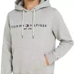 Tommy Hilfiger Felpa Uomo Core Tommy Logo con Cappuccio