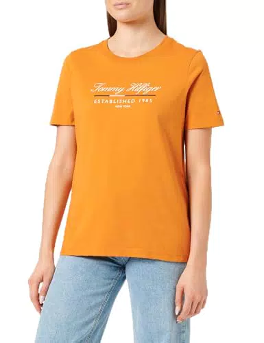 Tommy Hilfiger T-shirt Donna Reg Script Graphic C-NK SS WW0WW43502