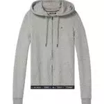 Tommy Hilfiger Felpa con Cappuccio e Zip Donna Terry Cerniera
