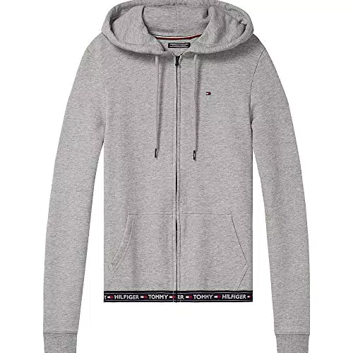 Tommy Hilfiger Felpa con Cappuccio e Zip Donna Terry Cerniera