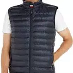 Tommy Hilfiger Gilet Imbottito Uomo Packable in Materiale Riciclato