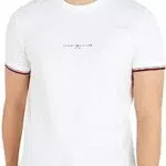 Tommy Hilfiger T-shirt Uomo Maniche Corte Tipped Tee Scollo Rotondo