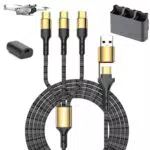 Tosiicop Caricabatterie per DJI Mini 4 Pro - Mini 3 Pro/Mini 2 SE/Air 2S/Mavic 3 Pro/Air 3 Mini Air Avata Mavic Drones Cavo di ricarica rapida 1
